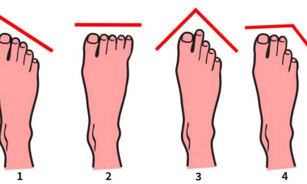 Ayak parmaklarınızın şekli kişiliğinizi ortaya koyuyor